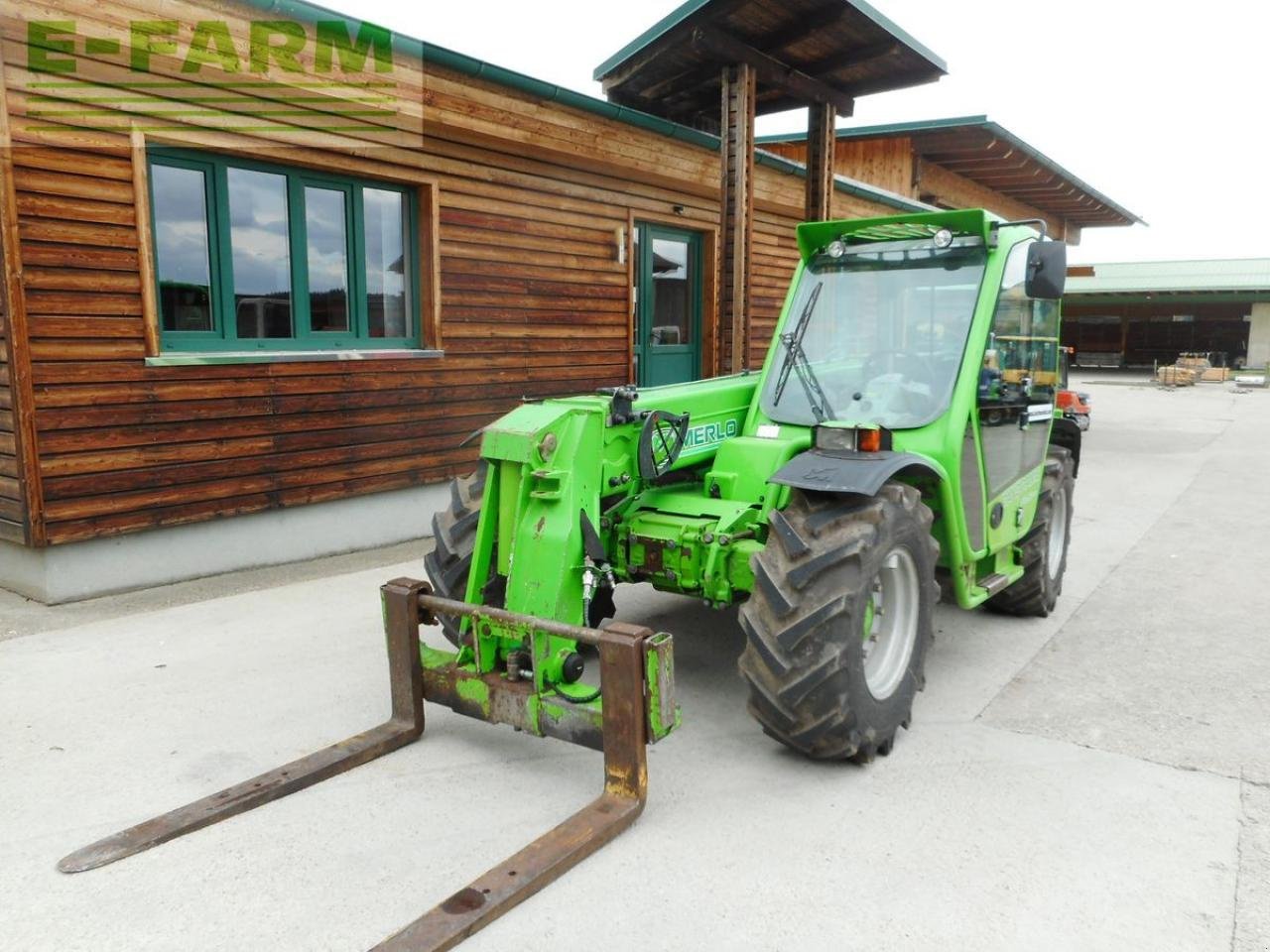 Teleskoplader typu Merlo p32.6 plus ( 2,15 hoch 2,05 breit ) 40 km/h, Gebrauchtmaschine v ST. NIKOLAI/DR. (Obrázek 2)