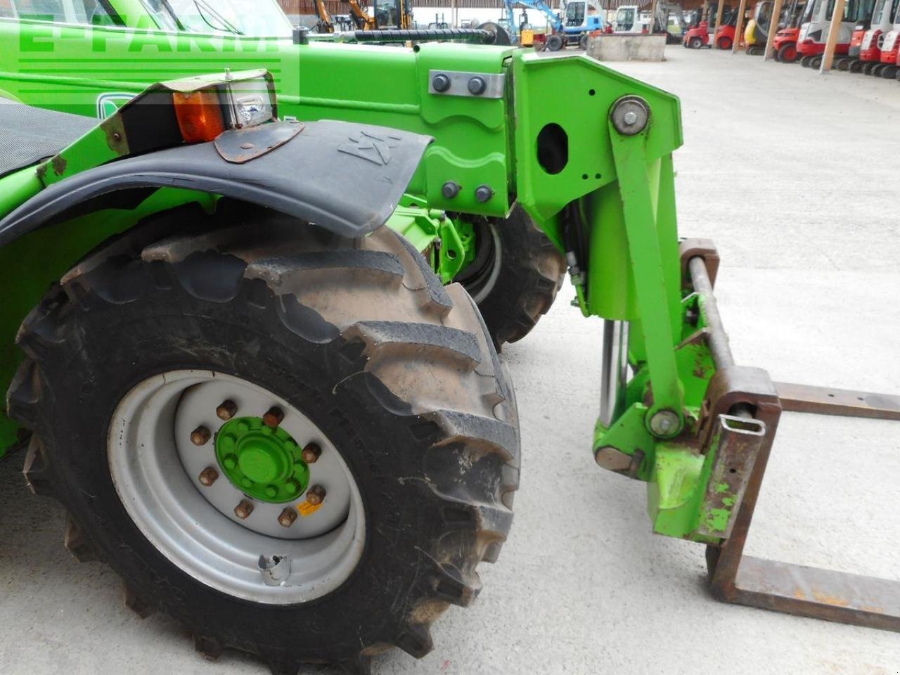 Teleskoplader tip Merlo p32.6 plus ( 2,15 hoch 2,05 breit ) 40 km/h, Gebrauchtmaschine in ST. NIKOLAI/DR. (Poză 12)