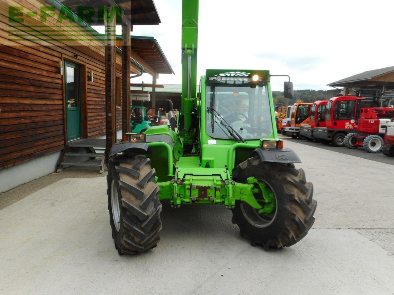 Teleskoplader a típus Merlo p32.6 plus ( 2,15 hoch 2,05 breit ) 40 km/h, Gebrauchtmaschine ekkor: ST. NIKOLAI/DR. (Kép 18)