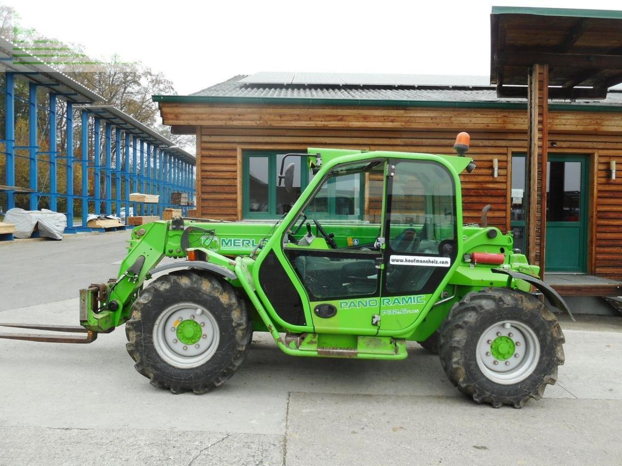 Teleskoplader a típus Merlo p32.6 plus ( 2,15 hoch 2,05 breit ) 40 km/h, Gebrauchtmaschine ekkor: ST. NIKOLAI/DR. (Kép 1)