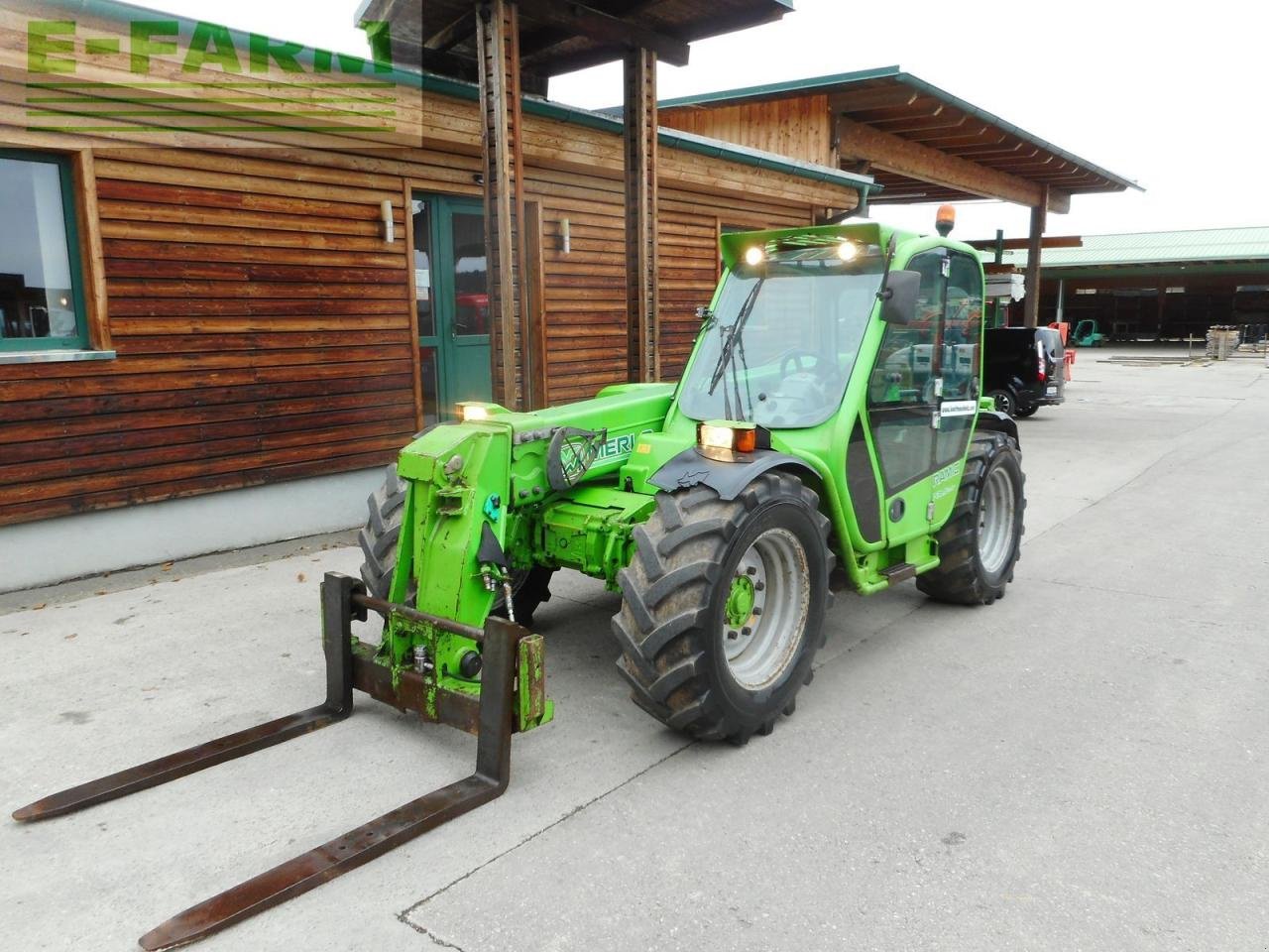 Teleskoplader des Typs Merlo p32.6 plus ( 2,15 hoch 2,05 breit ) 40 km/h, Gebrauchtmaschine in ST. NIKOLAI/DR. (Bild 2)