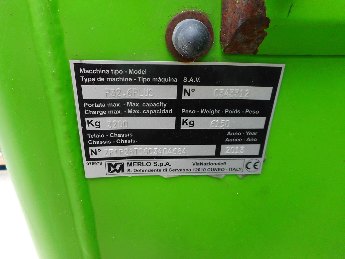 Teleskoplader tipa Merlo P32.6 Plus ( 2,15 Hoch 2,05 Breit ) 40 km/h, Gebrauchtmaschine u St. Nikolai ob Draßling (Slika 8)