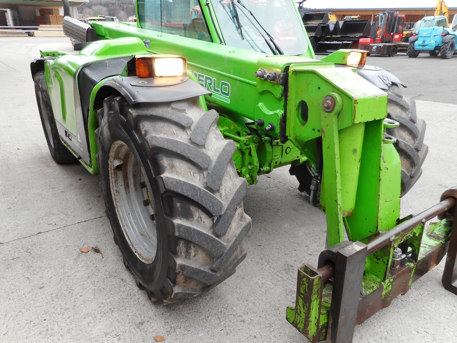 Teleskoplader del tipo Merlo P32.6 Plus ( 2,15 Hoch 2,05 Breit ) 40 km/h, Gebrauchtmaschine en St. Nikolai ob Draßling (Imagen 12)