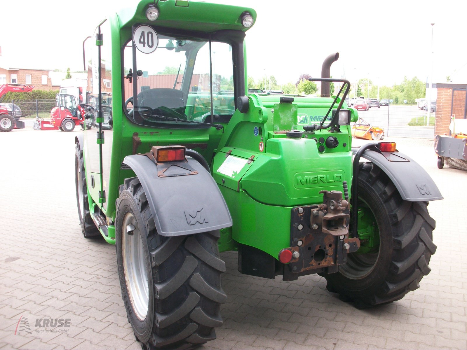 Teleskoplader of the type Merlo P32.6 TOP 100 Final Edition, Gebrauchtmaschine in Fürstenau (Picture 8)