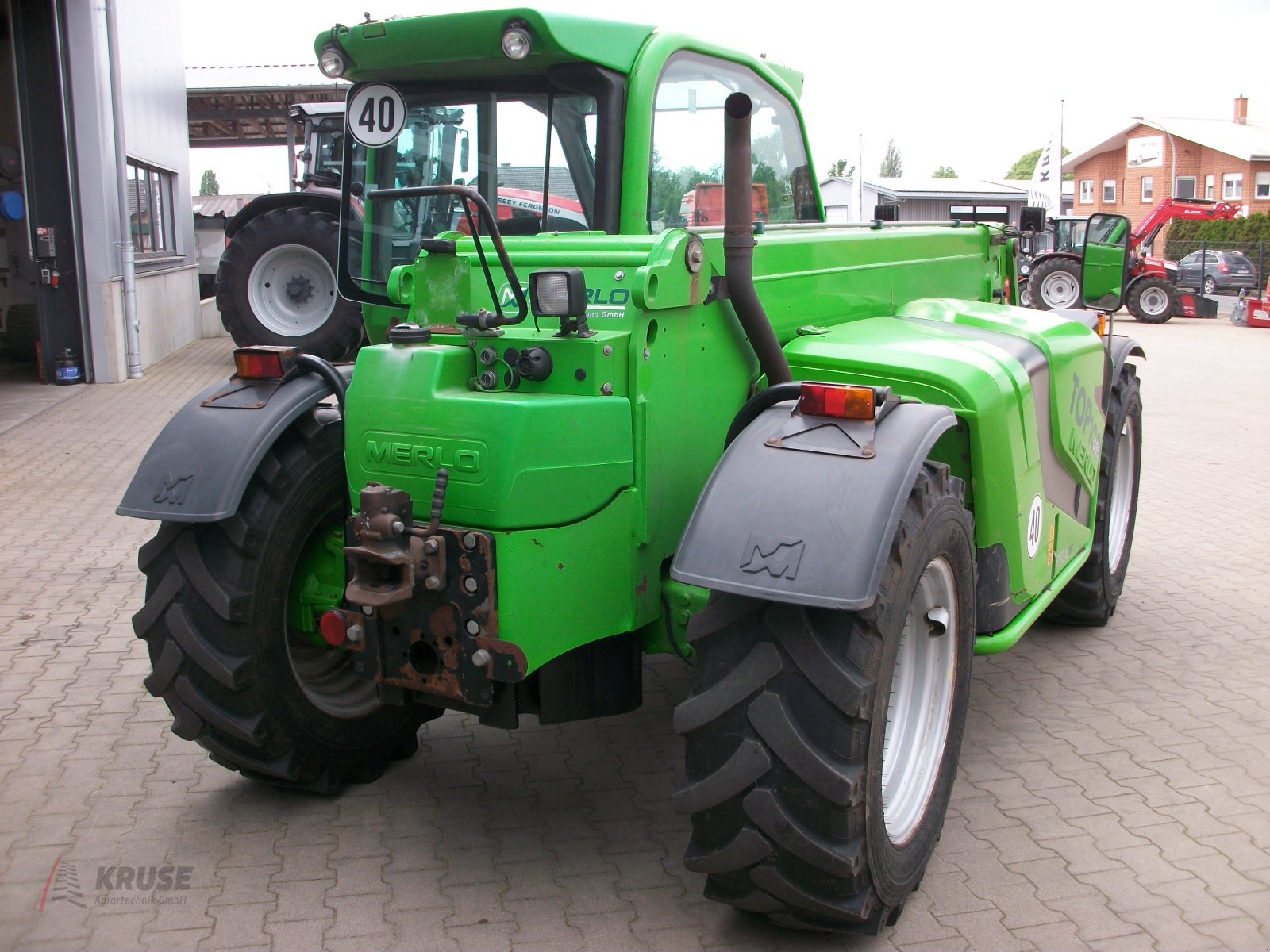 Teleskoplader of the type Merlo P32.6 TOP 100 Final Edition, Gebrauchtmaschine in Fürstenau (Picture 9)