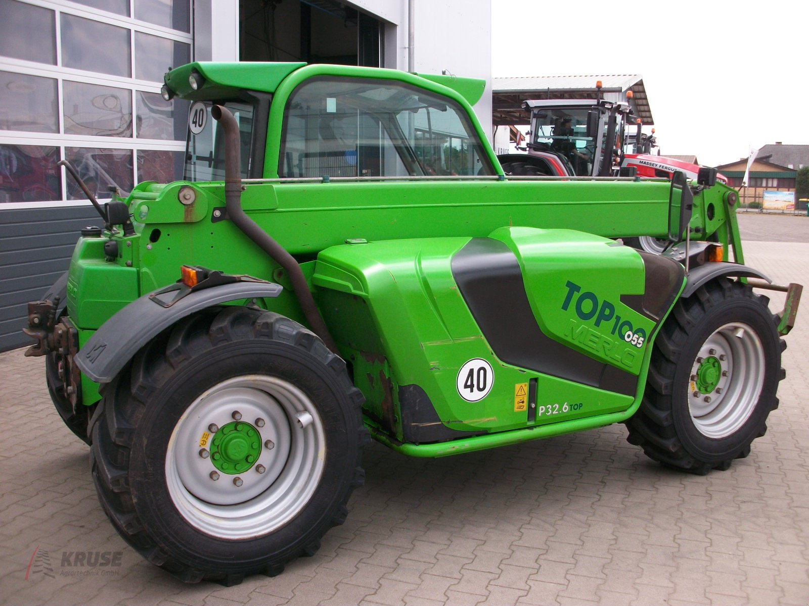 Teleskoplader of the type Merlo P32.6 TOP 100 Final Edition, Gebrauchtmaschine in Fürstenau (Picture 10)