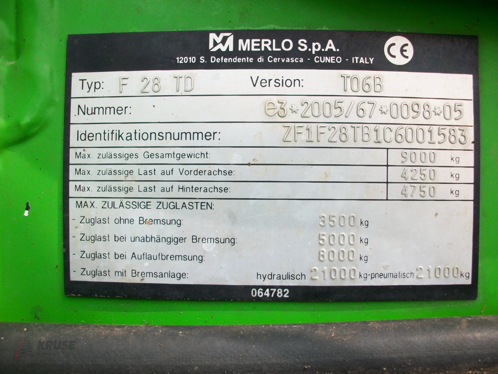 Teleskoplader du type Merlo P32.6 TOP 100 Final Edition, Gebrauchtmaschine en Fürstenau (Photo 11)