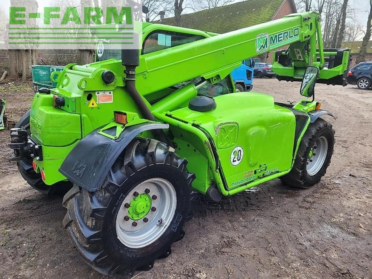 Teleskoplader van het type Merlo p32.6l, Gebrauchtmaschine in TRAVENTHAL (Foto 8)