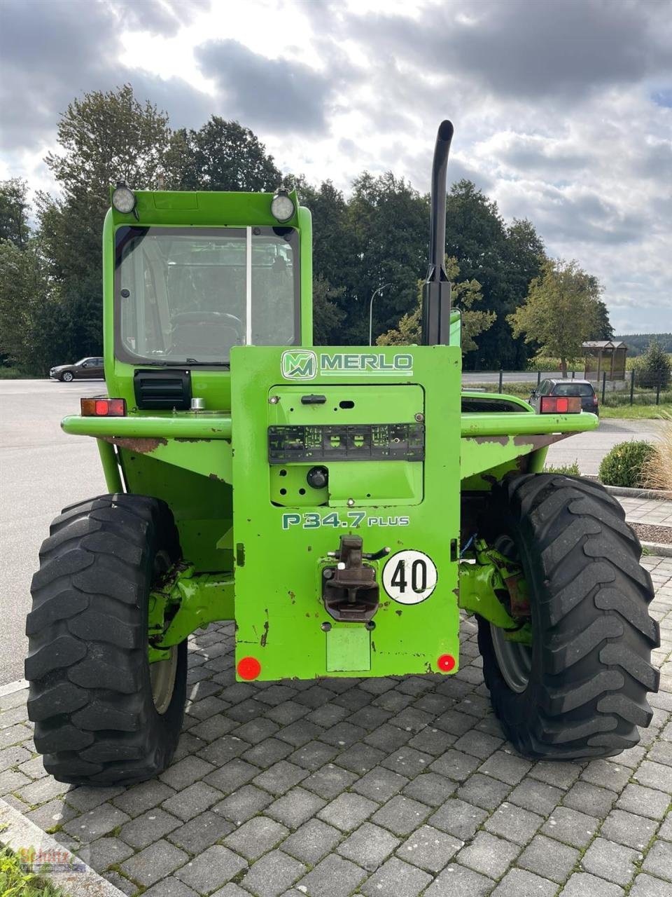 Teleskoplader of the type Merlo P34.7 Plus Teleskoplader, Gebrauchtmaschine in Schierling (Picture 4)