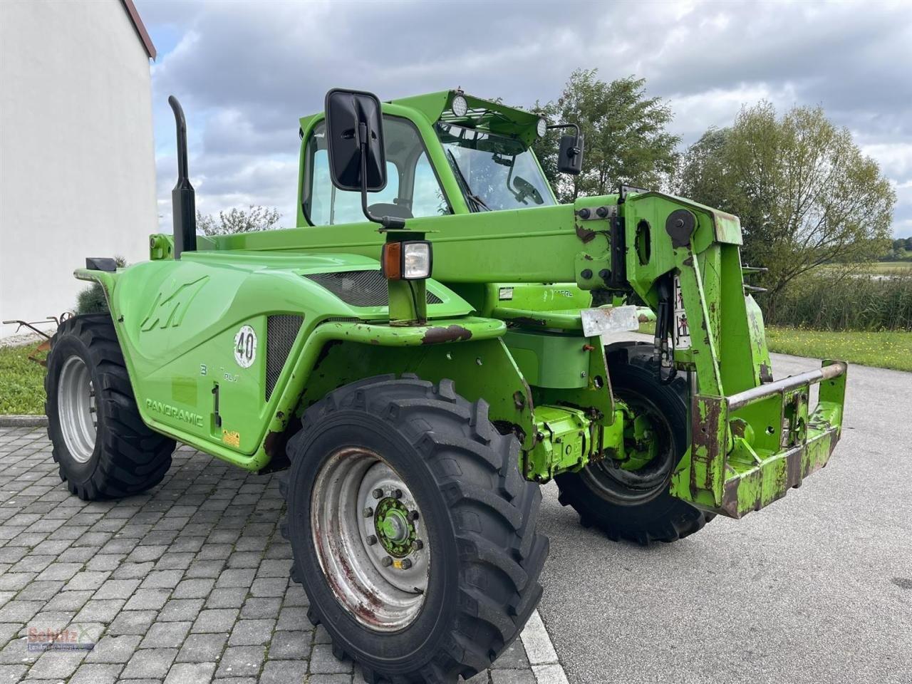 Teleskoplader van het type Merlo P34.7 Plus Teleskoplader, Gebrauchtmaschine in Schierling (Foto 8)