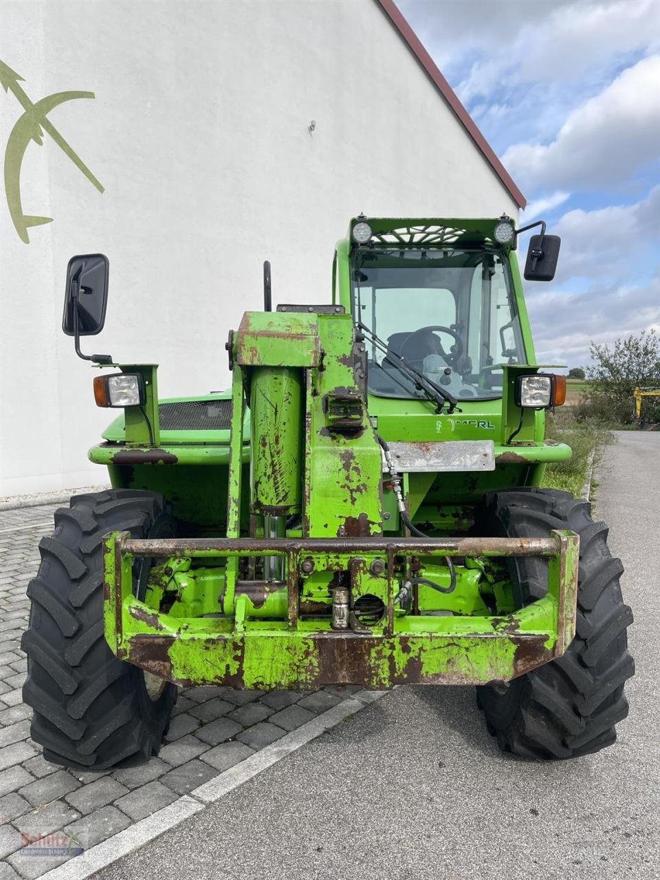 Teleskoplader van het type Merlo P34.7 Plus Teleskoplader, Gebrauchtmaschine in Schierling (Foto 9)