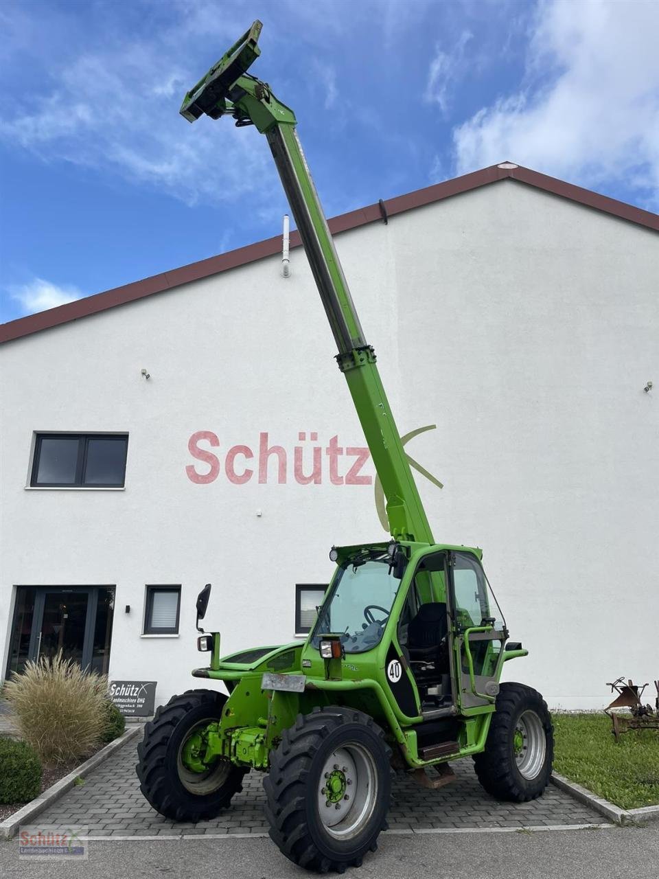 Teleskoplader of the type Merlo P34.7 Plus Teleskoplader, Gebrauchtmaschine in Schierling (Picture 11)