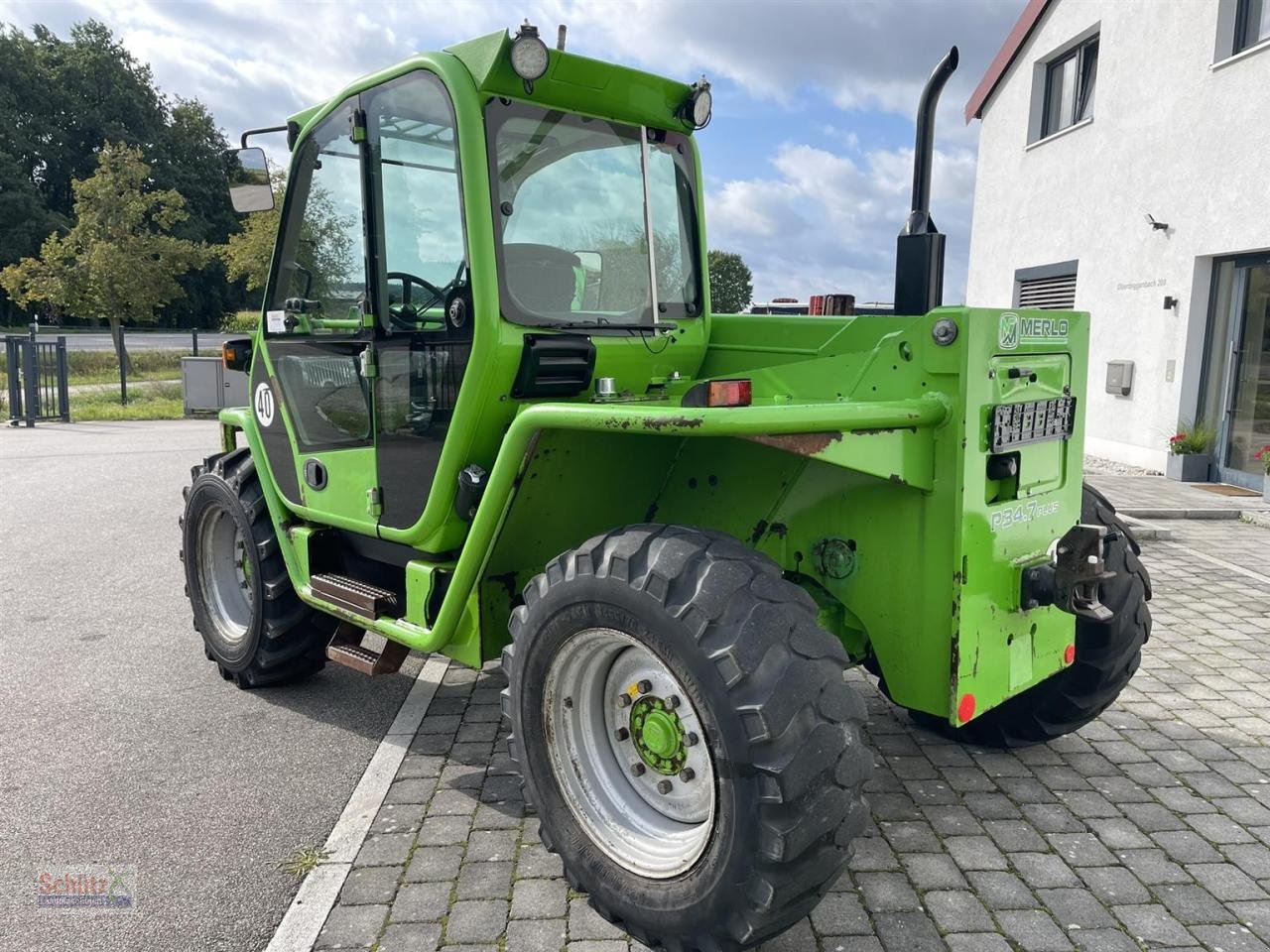 Teleskoplader van het type Merlo P34.7 Plus Teleskoplader, Gebrauchtmaschine in Schierling (Foto 3)