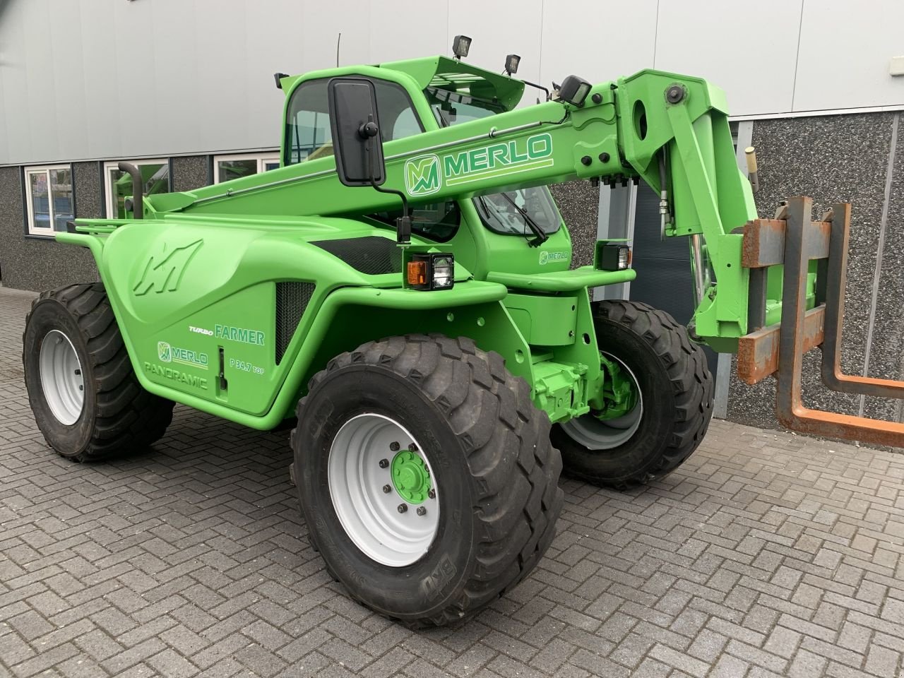 Teleskoplader of the type Merlo P34.7, Gebrauchtmaschine in Vriezenveen (Picture 5)