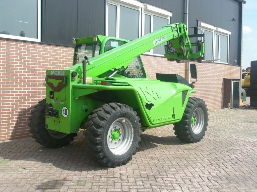 Teleskoplader of the type Merlo P34.7, Gebrauchtmaschine in Barneveld (Picture 4)