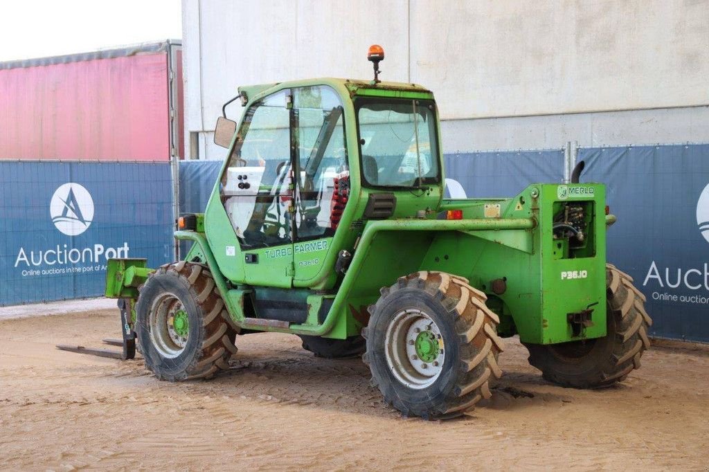 Teleskoplader van het type Merlo P36.10, Gebrauchtmaschine in Antwerpen (Foto 4)