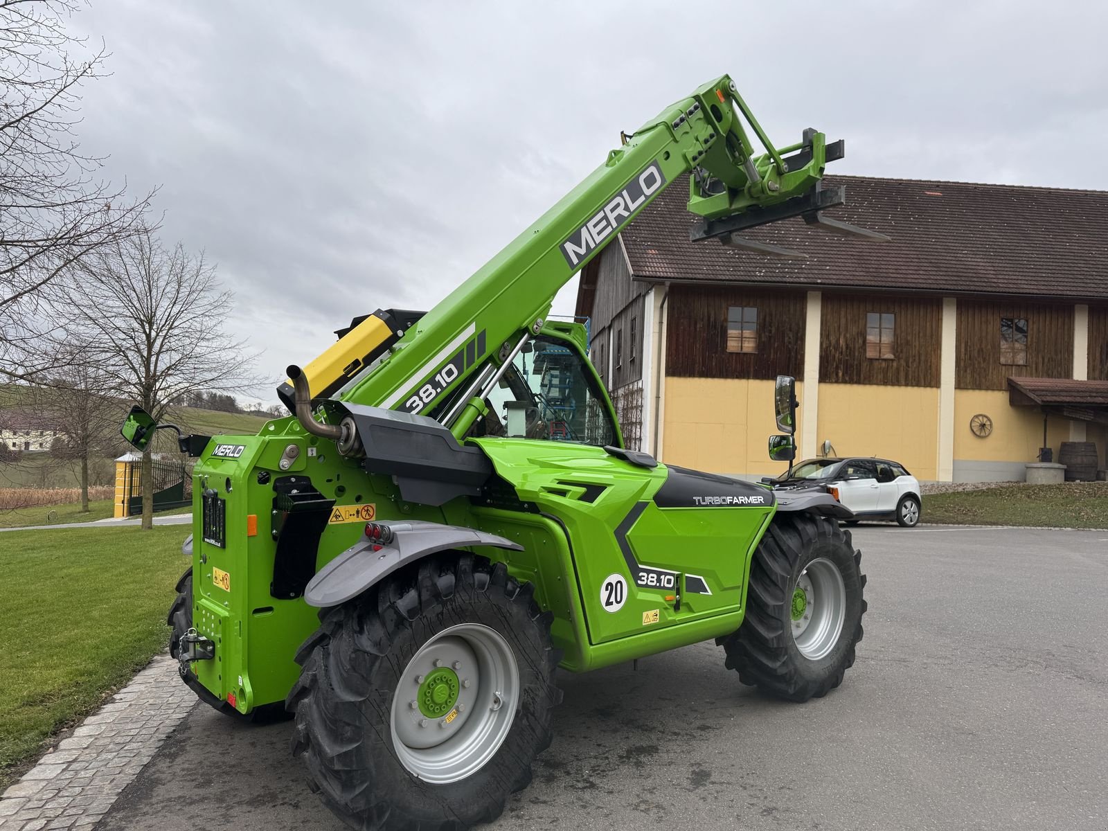 Teleskoplader типа Merlo P38.10, Gebrauchtmaschine в Wolfsbach (Фотография 6)