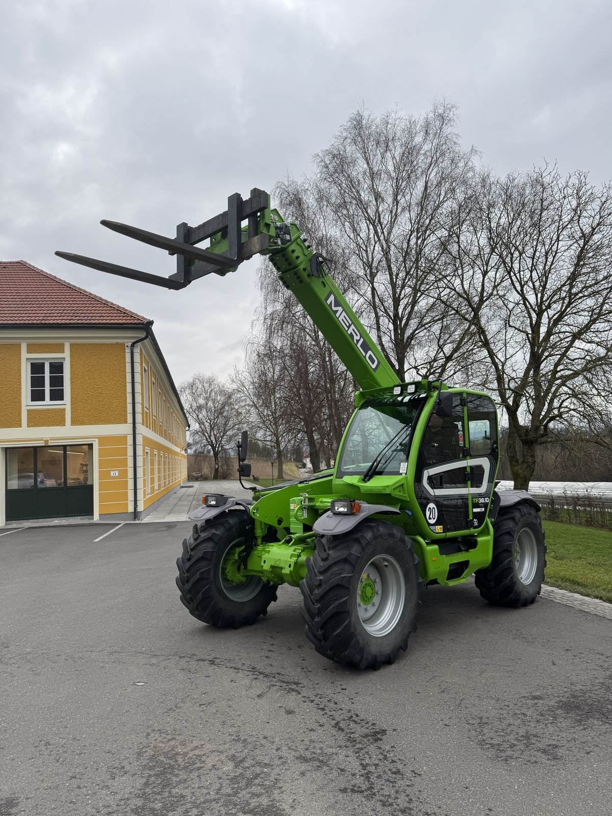 Teleskoplader типа Merlo P38.10, Gebrauchtmaschine в Wolfsbach (Фотография 3)