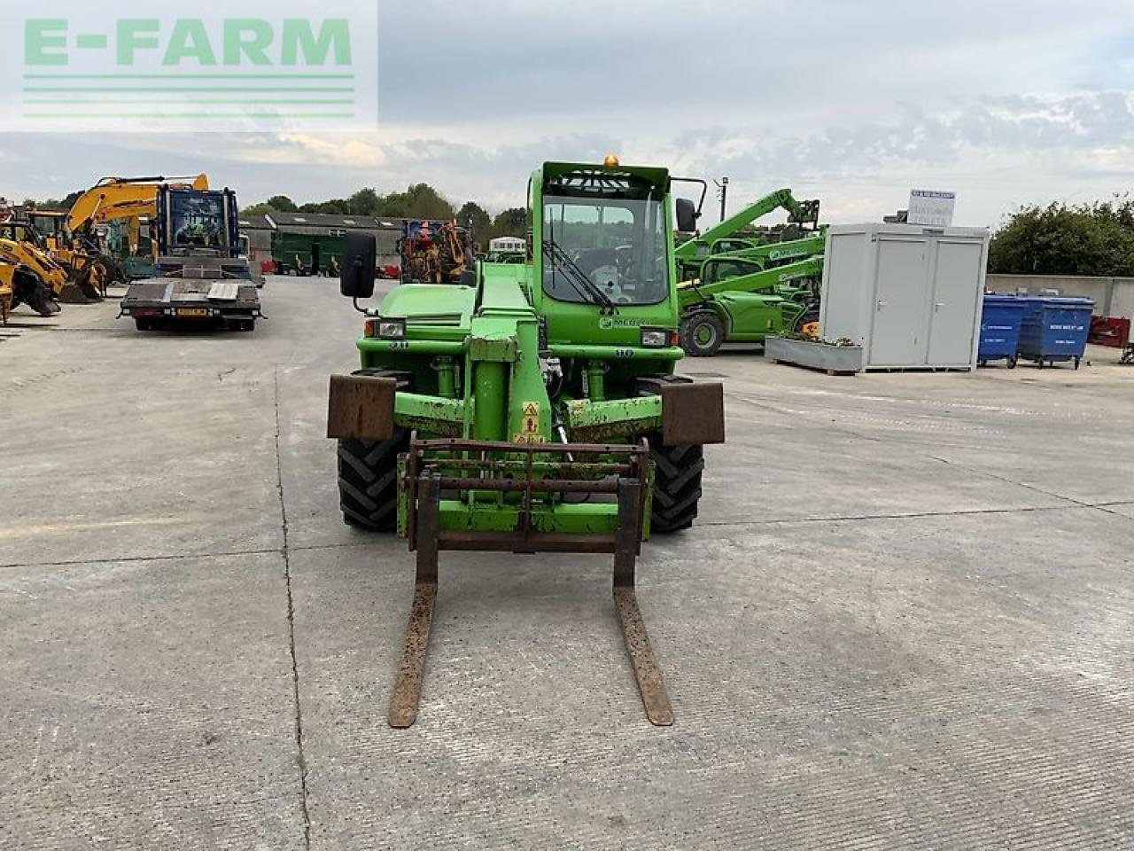 Teleskoplader du type Merlo p38.12 telehandler (st20496), Gebrauchtmaschine en SHAFTESBURY (Photo 4)