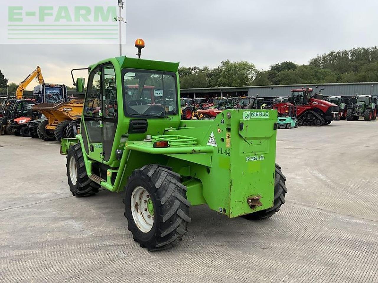 Teleskoplader of the type Merlo p38.12 telehandler (st20496), Gebrauchtmaschine in SHAFTESBURY (Picture 8)