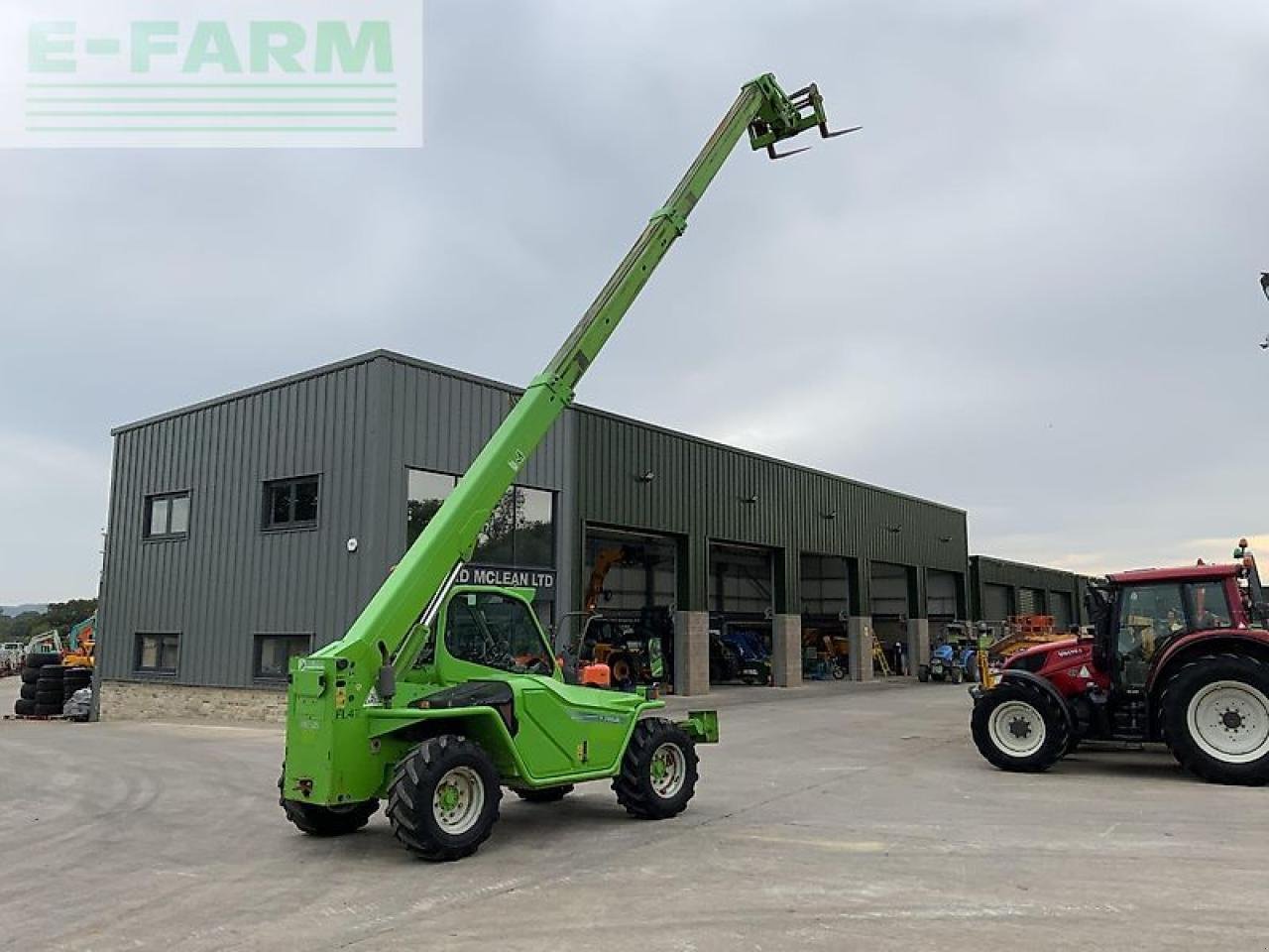 Teleskoplader Türe ait Merlo p38.12 telehandler (st20496), Gebrauchtmaschine içinde SHAFTESBURY (resim 14)