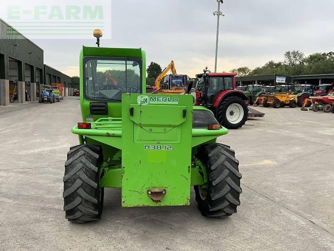 Teleskoplader of the type Merlo p38.12 telehandler (st20496), Gebrauchtmaschine in SHAFTESBURY (Picture 9)