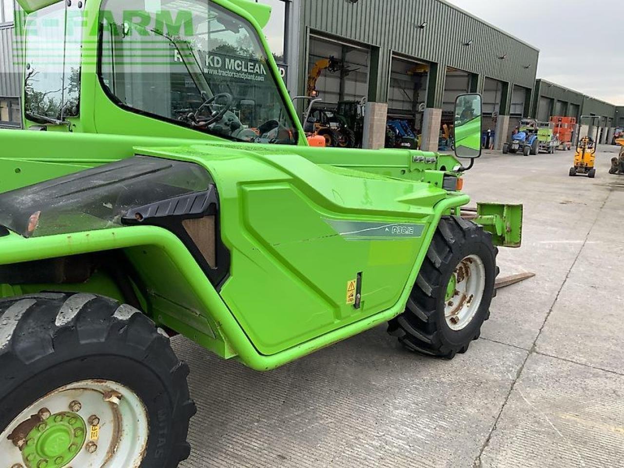 Teleskoplader van het type Merlo p38.12 telehandler (st20496), Gebrauchtmaschine in SHAFTESBURY (Foto 11)