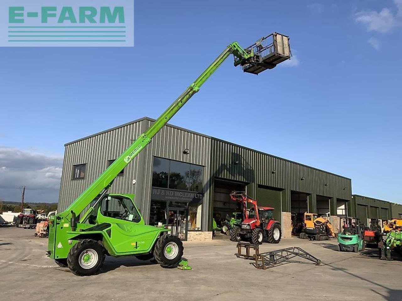 Teleskoplader tip Merlo p38.12 telehandler (st21209), Gebrauchtmaschine in SHAFTESBURY (Poză 1)