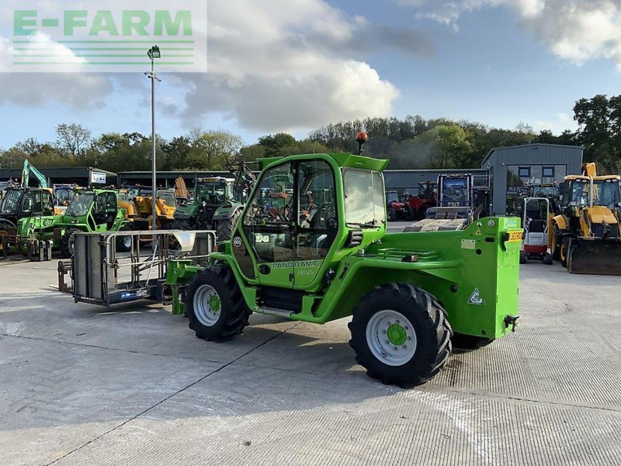 Teleskoplader типа Merlo p38.12 telehandler (st21209), Gebrauchtmaschine в SHAFTESBURY (Фотография 5)