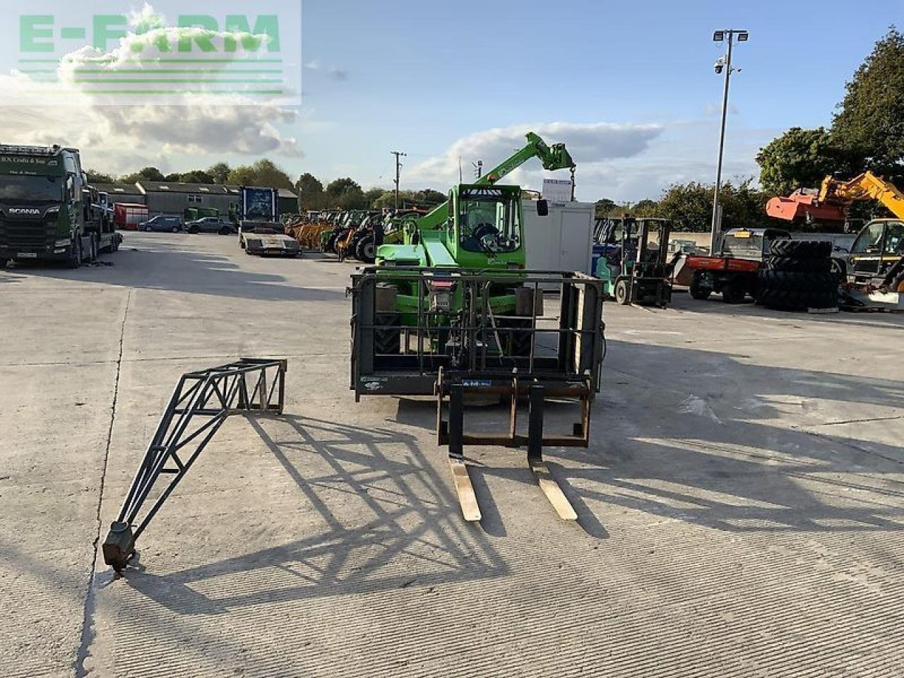 Teleskoplader tip Merlo p38.12 telehandler (st21209), Gebrauchtmaschine in SHAFTESBURY (Poză 7)