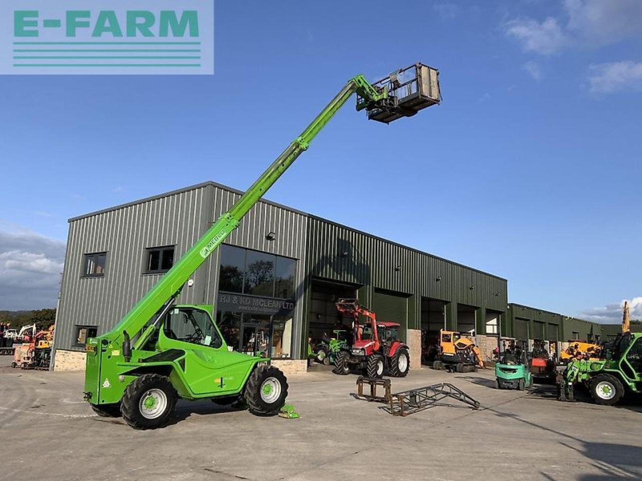 Teleskoplader tip Merlo p38.12 telehandler (st21209), Gebrauchtmaschine in SHAFTESBURY (Poză 11)