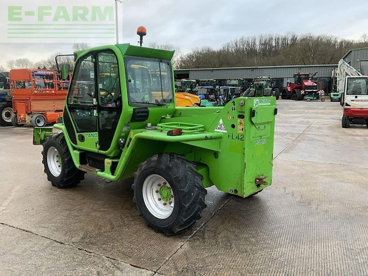 Teleskoplader Türe ait Merlo p38.12 telehandler (st21209), Gebrauchtmaschine içinde SHAFTESBURY (resim 5)