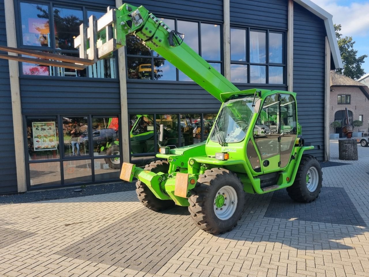 Teleskoplader du type Merlo P38.13, Gebrauchtmaschine en Lunteren (Photo 2)