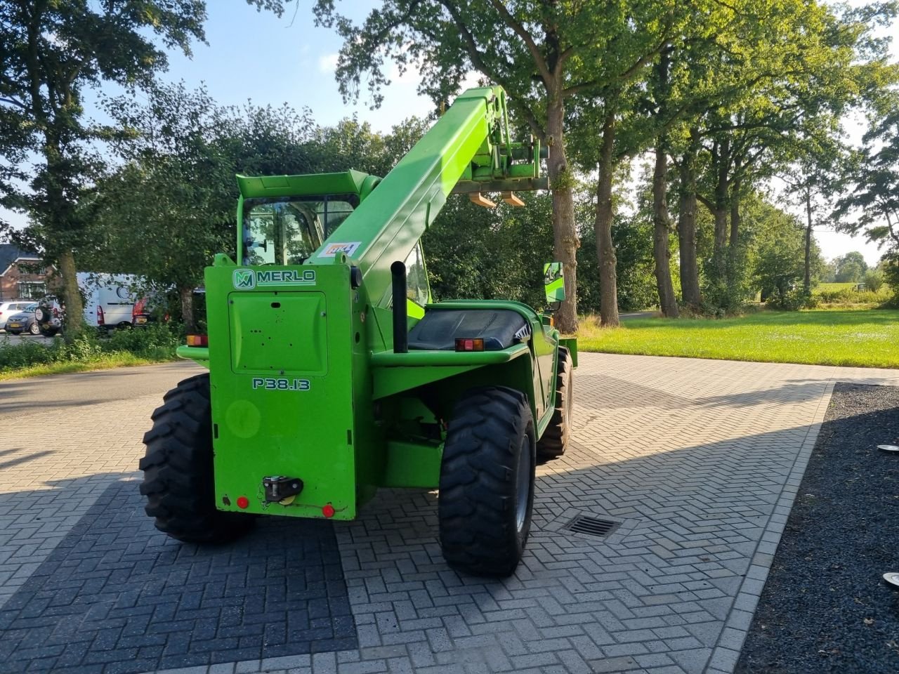 Teleskoplader van het type Merlo P38.13, Gebrauchtmaschine in Lunteren (Foto 5)