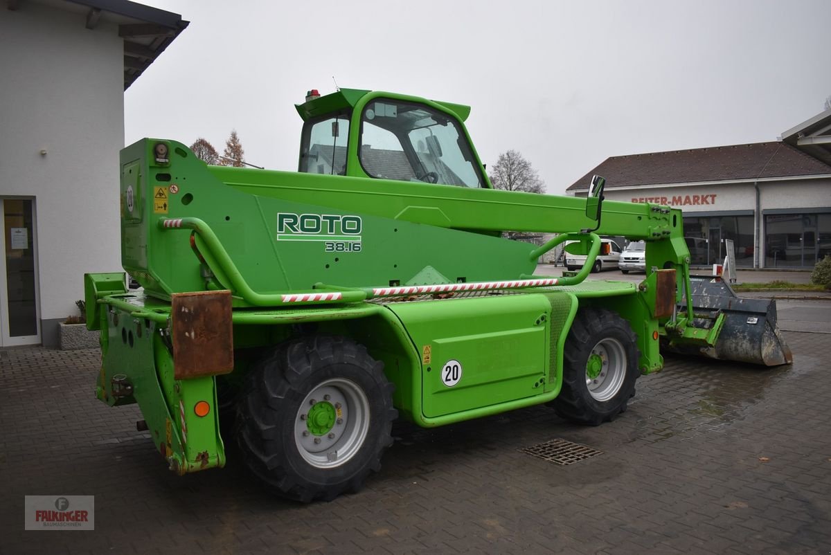 Teleskoplader van het type Merlo P38.16 Roto, Gebrauchtmaschine in Putzleinsdorf (Foto 4)