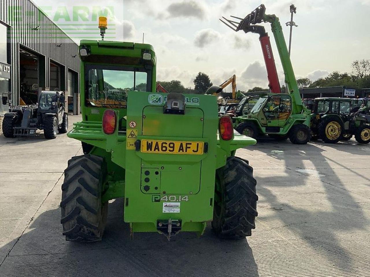 Teleskoplader типа Merlo p40.14 telehandler (st20891), Gebrauchtmaschine в SHAFTESBURY (Фотография 9)