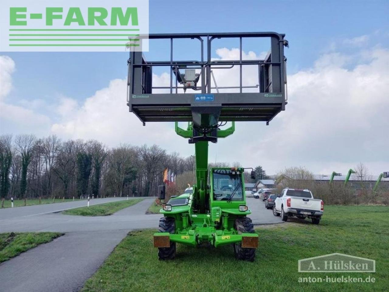 Teleskoplader des Typs Merlo p40.17plus mit arbeitsbühne, Gebrauchtmaschine in ROSENDAHL (Bild 5)