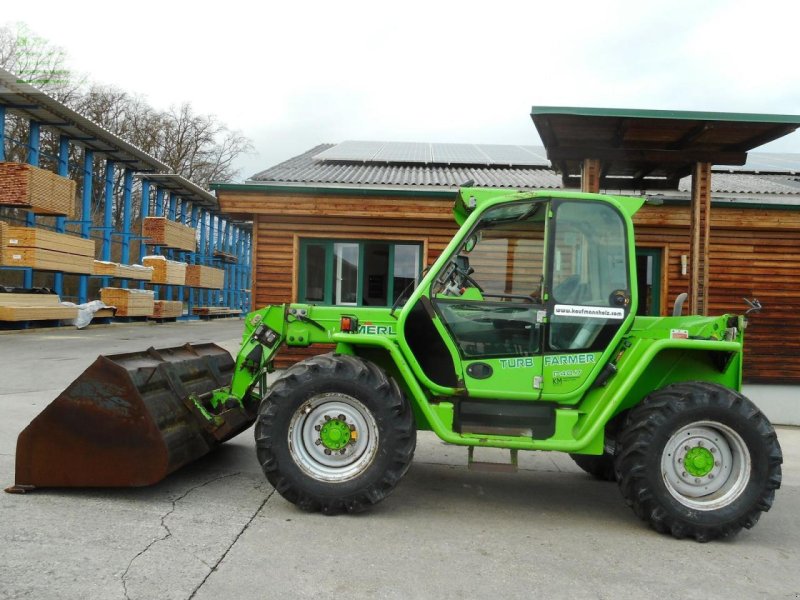 Teleskoplader van het type Merlo p40.7 turbofarmer ( neue bereifung ), Gebrauchtmaschine in ST. NIKOLAI/DR. (Foto 1)