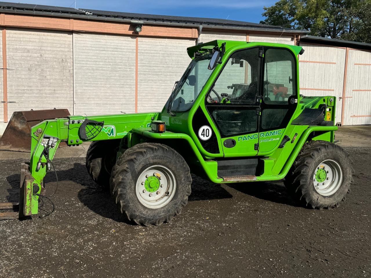 Teleskoplader van het type Merlo P40.9 Plus Panoramic SL33, Gebrauchtmaschine in Könnern (Foto 1)