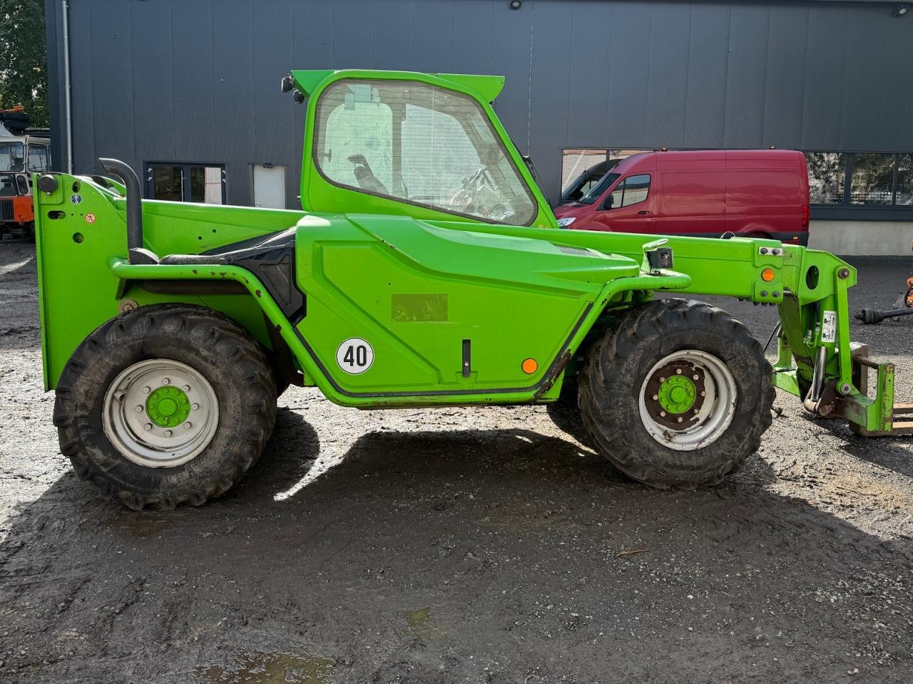 Teleskoplader of the type Merlo P40.9 Plus Panoramic SL33, Gebrauchtmaschine in Könnern (Picture 5)