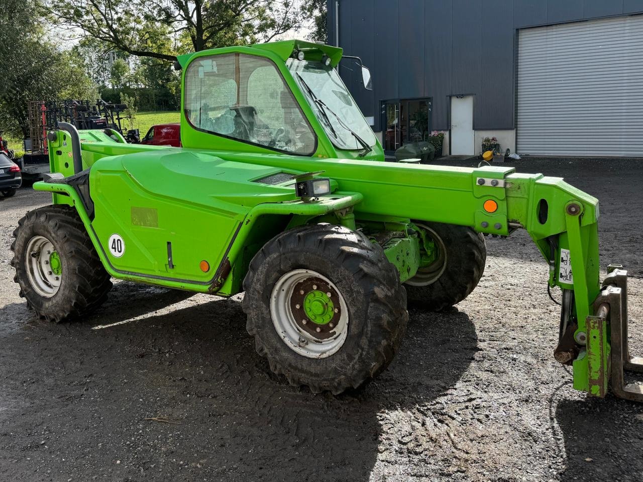 Teleskoplader van het type Merlo P40.9 Plus Panoramic SL33, Gebrauchtmaschine in Könnern (Foto 7)