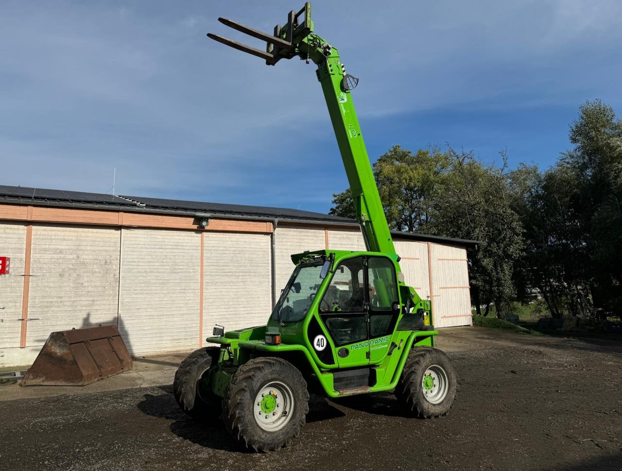 Teleskoplader van het type Merlo P40.9 Plus Panoramic SL33, Gebrauchtmaschine in Könnern (Foto 10)