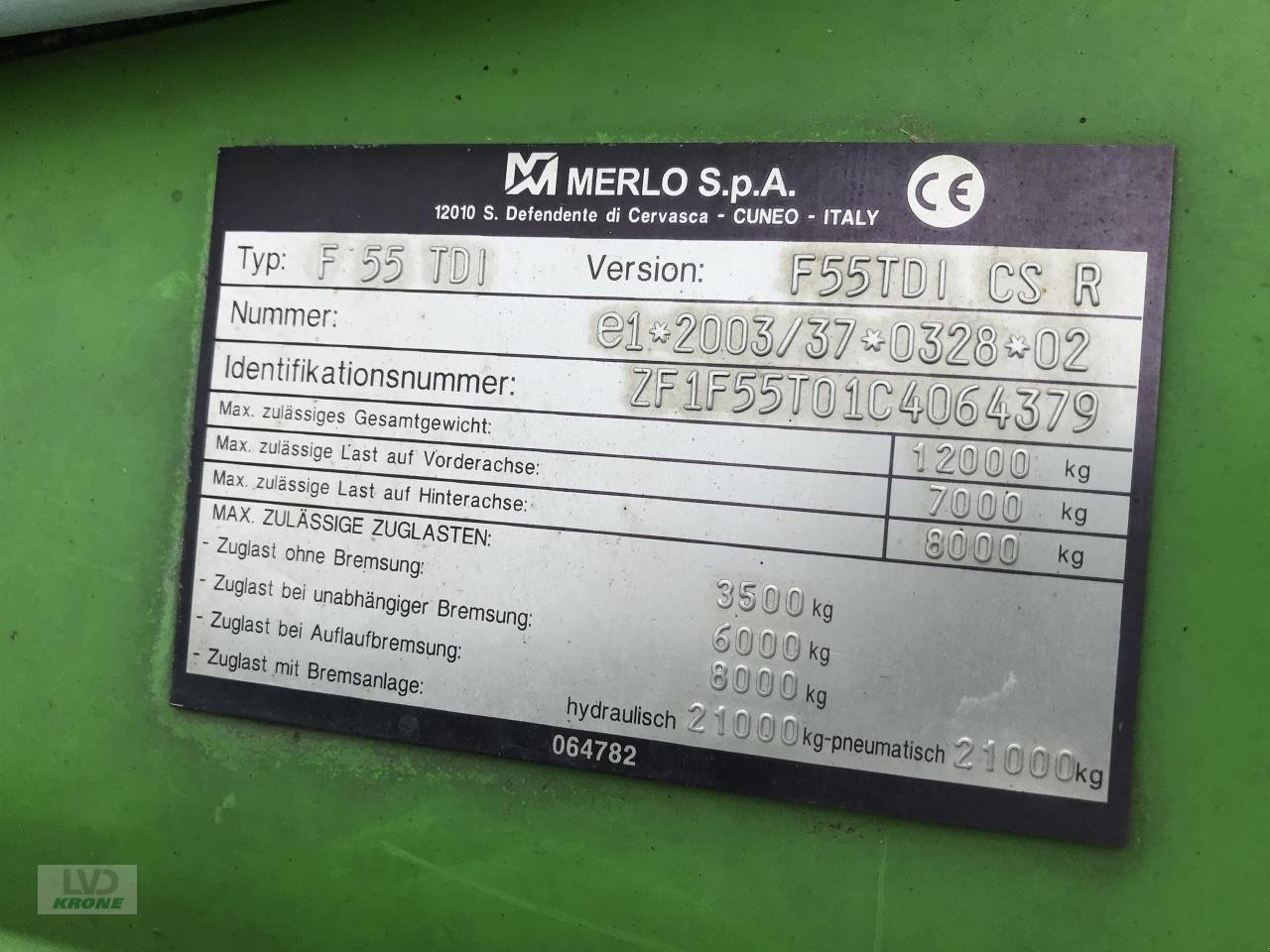 Teleskoplader za tip Merlo P55.9CS, Gebrauchtmaschine u Alt-Mölln (Slika 13)