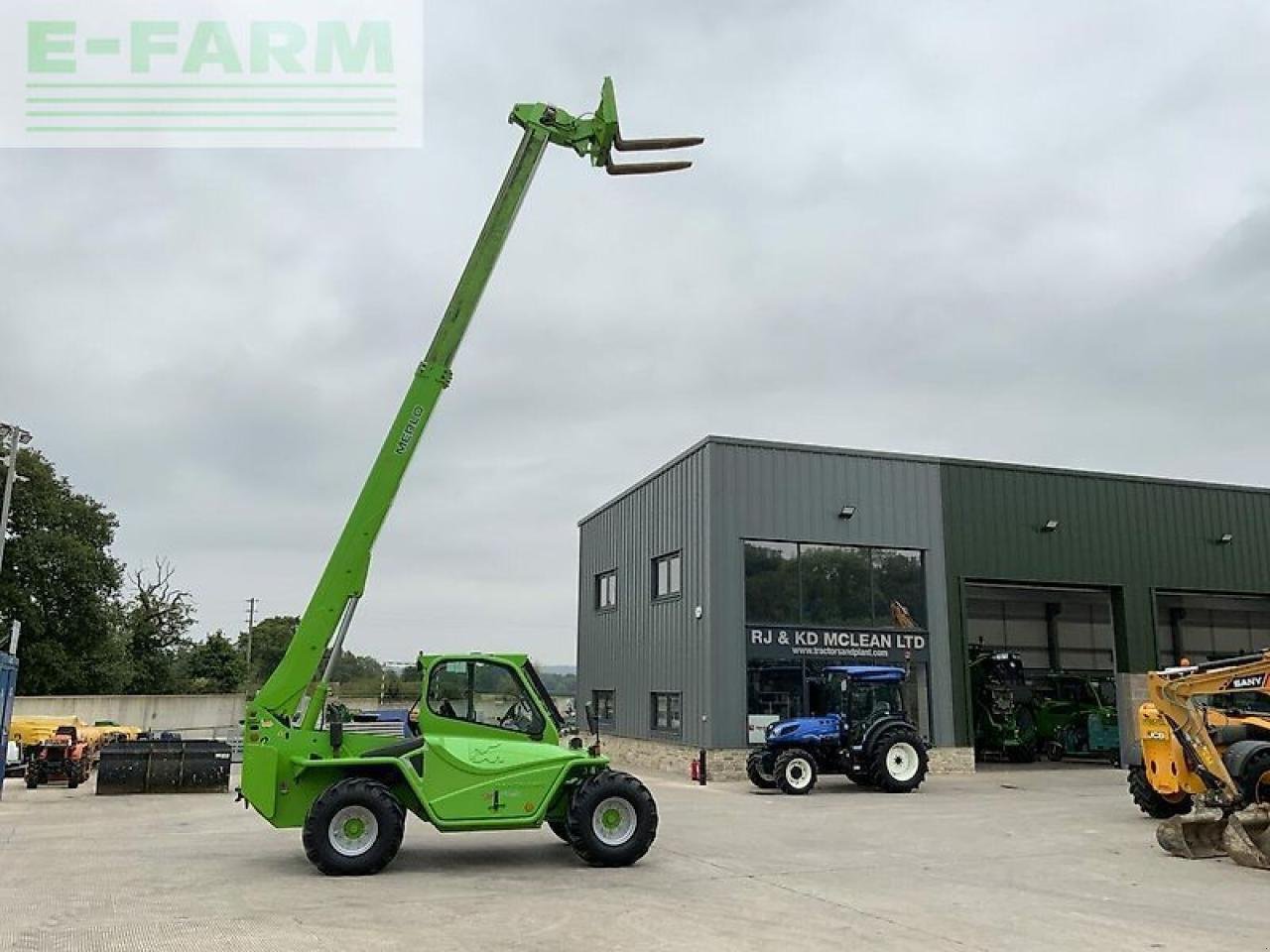 Teleskoplader tip Merlo p72.10 telehandler (st20697), Gebrauchtmaschine in SHAFTESBURY (Poză 1)