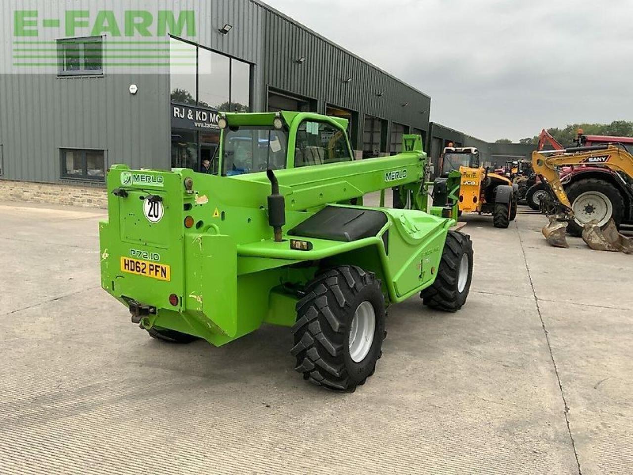 Teleskoplader tip Merlo p72.10 telehandler (st20697), Gebrauchtmaschine in SHAFTESBURY (Poză 3)