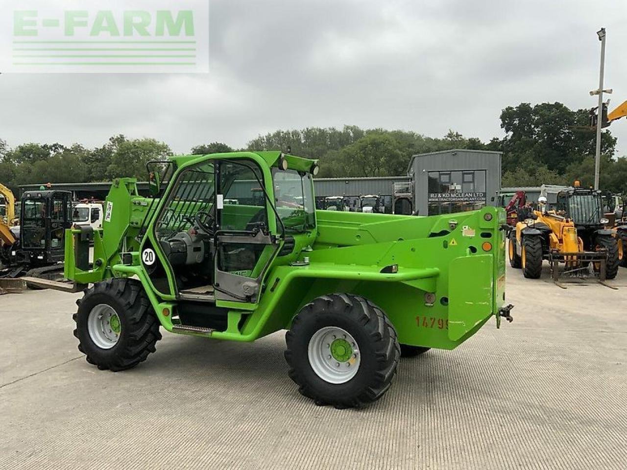 Teleskoplader van het type Merlo p72.10 telehandler (st20697), Gebrauchtmaschine in SHAFTESBURY (Foto 5)