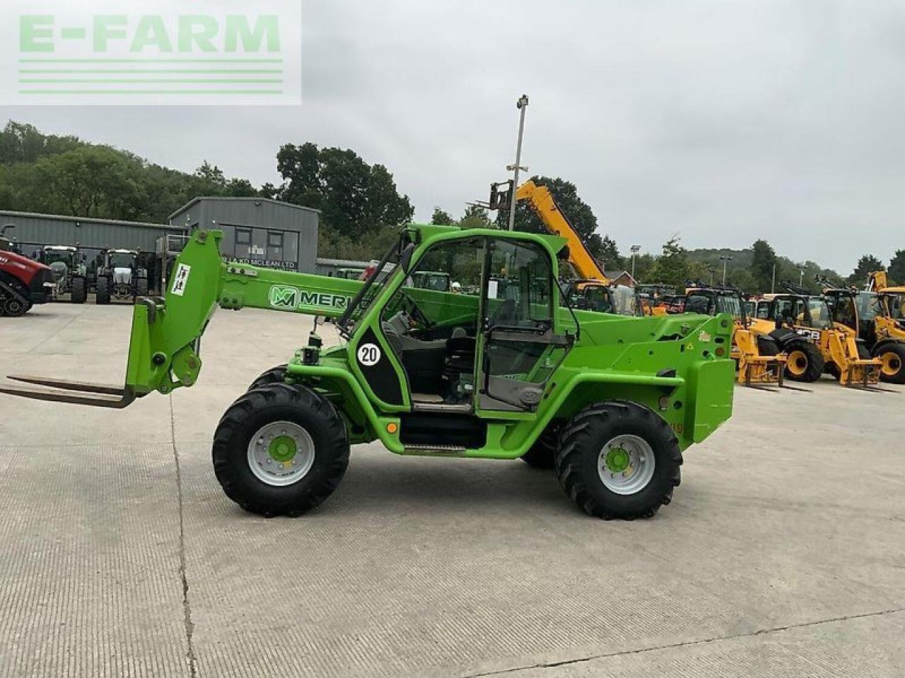 Teleskoplader des Typs Merlo p72.10 telehandler (st20697), Gebrauchtmaschine in SHAFTESBURY (Bild 7)