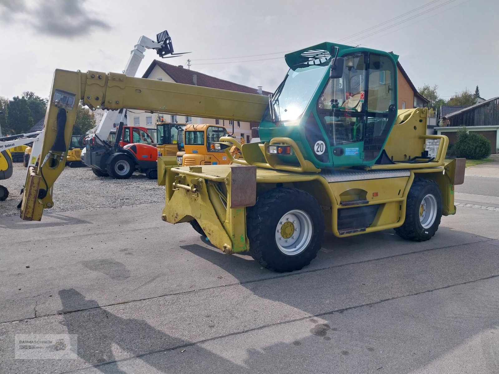 Teleskoplader van het type Merlo Roto 38.16, Gebrauchtmaschine in Stetten (Foto 2)