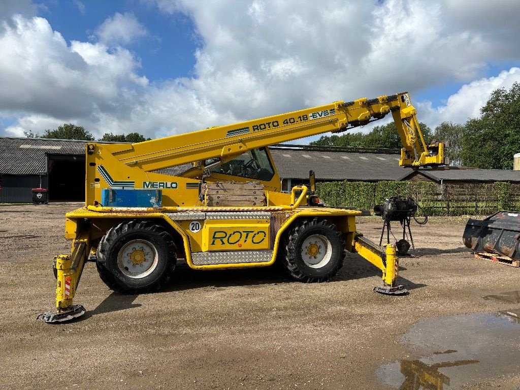 Teleskoplader van het type Merlo Roto 40.18 EVS low houres, top condition!!, Gebrauchtmaschine in Erp (Foto 2)