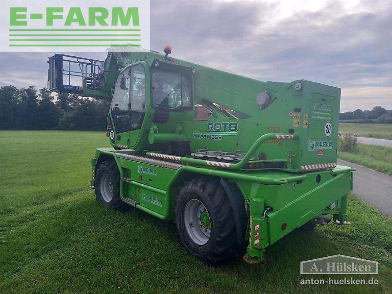 Teleskoplader of the type Merlo roto 40.26 mcss, Gebrauchtmaschine in ROSENDAHL (Picture 12)